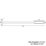 Talamex Led flexibele leeslamp Intenso 10-30V + roodlicht