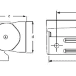 Hella Sea Hawk XL dubbel gekleurd LED 9-33V zwart/wit