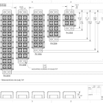 Blue Sea Terminal blok 30A – 4 weg