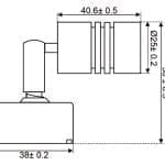 Compacte LED leeslamp 12-24 volt