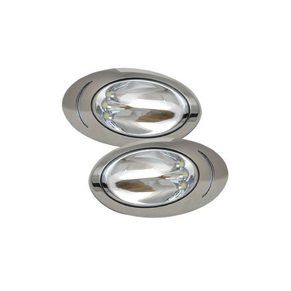 Docking Light Spring LED Docking Lights 12V IP66 RVS 316 per paar - Uw Lichtwinkel