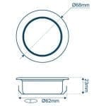 Talamex LED Inbouwspot 8-30V