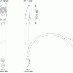 Led Leeslamp Shark 12-24 Volt