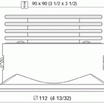 Quick LED Inbouwspot Kristine 7W 10-30V