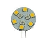 Talamex G4 LED Warm Wit / Rood Dimbaar 10-30V 1,4W/0,5W 9 LEDS side pin