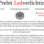 Inbouwspot Prebit EB15