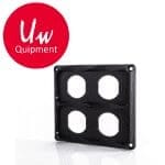 Uw Quipment – Inbouw frame – Rugged – Vierkant