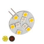 NauticLed G4 LED Dual Color Warm Wit / Rood 10-35V 5-15W